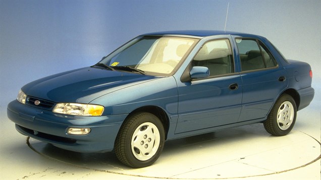 1997 Kia Sephia 4-door sedan