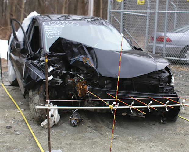 Real-world crash image