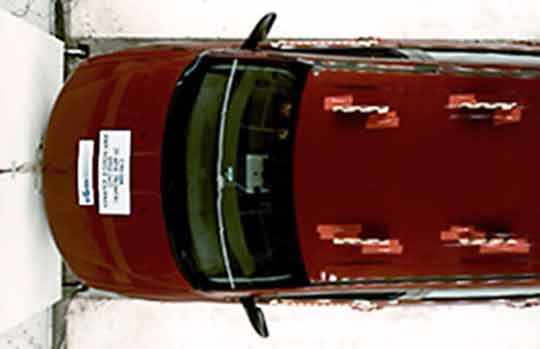 NHTSA full-width test image