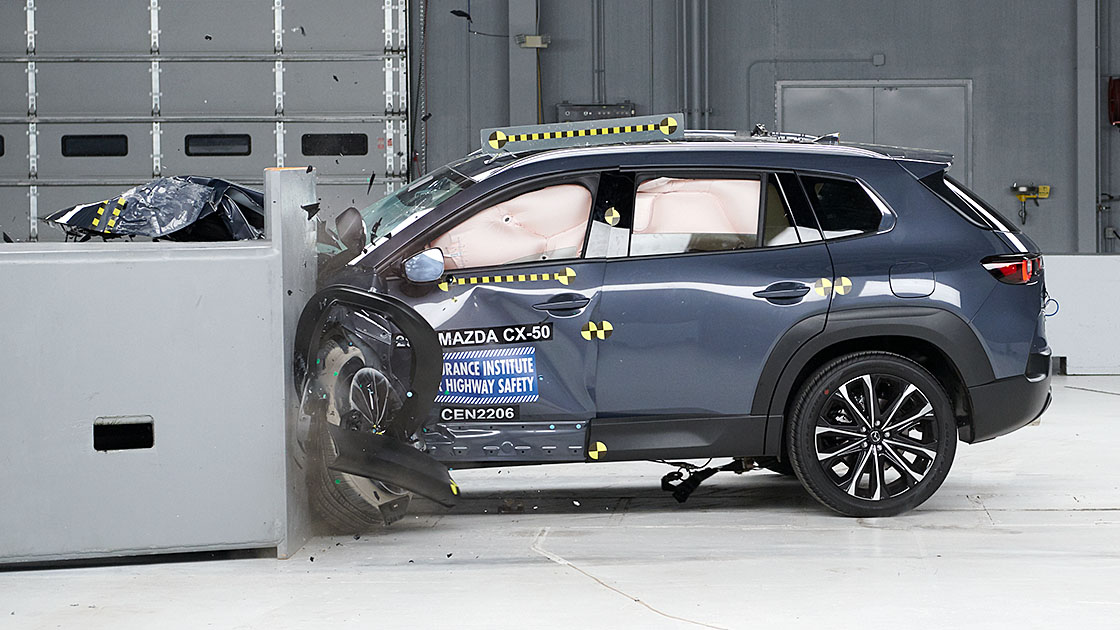 Mazda CX-50 earns Top Safety Pick+