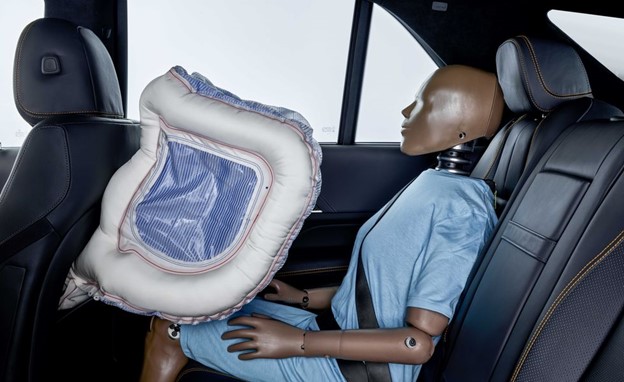 Rear seat airbag