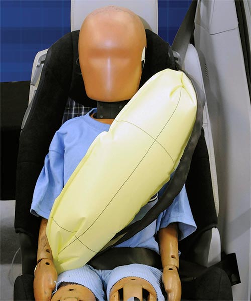 Ford inflatable seat belt