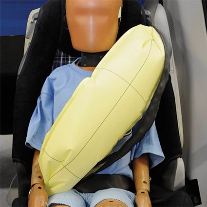 Ford inflatable seat belt